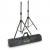 Gravity SS 5212 B SET 1 speakerstatievenset met draagtas (staal)