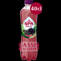 Spa FRUIT Bruisende Fruitige Frisdrank Cassis Blackberry 40cl bij Jumbo