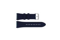 Horlogeband Guess W1049G1 / Legacy Rubber Blauw 27mm