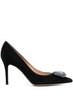 Gianvito Rossi escarpins Jaipur 100 mm à ornements en cristal - Noir