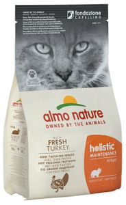 Almo Nature 8001154121292 droogvoer voor kat 400 g Volwassen Turkije