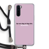 gij beslist: OnePlus Nord Transparant Hoesje met koord