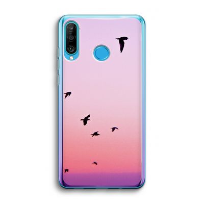 Fly away: Huawei P30 Lite Transparant Hoesje