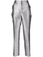 Alberta Ferretti pantalon de costume Mikado - Gris