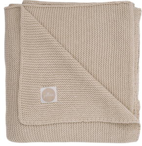 Deken Wieg 75x100cm Basic Knit - Nougat