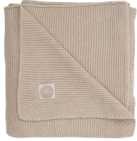 Deken Wieg 75x100cm Basic Knit - Nougat