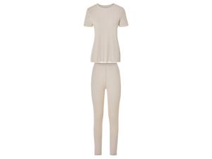 esmara Dames loungeset 2-delig (M (40/42), Beige)