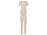 esmara Dames loungeset 2-delig (M (40/42), Beige)