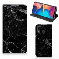 Samsung Galaxy A30 | Standcase | Marmer Zwart - Origineel Cadeau Vader