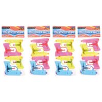 5x Waterpistool/waterpistolen 4-pack 11 cm