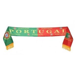 Portugal supporter sjaal 130 cm