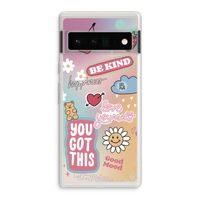 Positivity: Google Pixel 6 Pro Transparant Hoesje