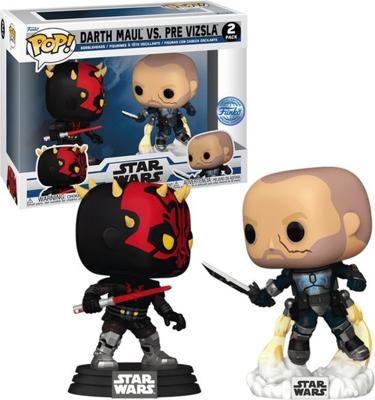 Star Wars Funko Pop Vinyl: Darth Maul Vs. Pre Vizsla 2-Pack