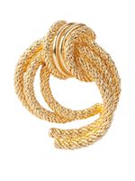 Christian Dior Pre-Owned broche à design torsadé (années 1980)