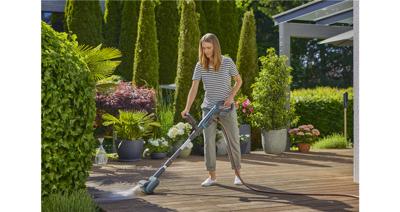 GARDENA AquaBrush Universal accu-multireiniger 04/18V P4A Solo vloerreiniger