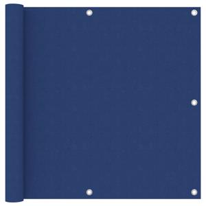 Balkonscherm 90x600 cm oxford stof blauw