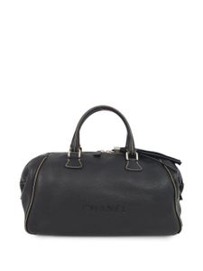 CHANEL Pre-Owned sac porté épaule en cuir (2003) - Noir