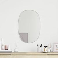 VidaXL Wandspiegel 50x35 cm zilverkleurig