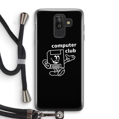 Floppyhead: Samsung Galaxy J8 (2018) Transparant Hoesje met koord