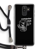 Floppyhead: Samsung Galaxy J8 (2018) Transparant Hoesje met koord