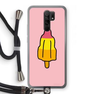 Raketijsje: Xiaomi Redmi 9 Transparant Hoesje met koord
