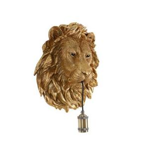 Light & Living - Wandlamp LION - 33.5x19x40.5cm - Brons