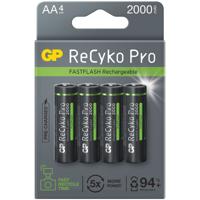 GP Pro Photoflash AA blister 4 oplaadbaar