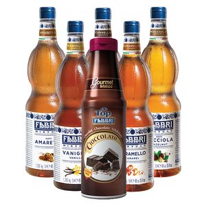Fabbri - Mixybar Starterset Koffie Siropen - 6x 1ltr
