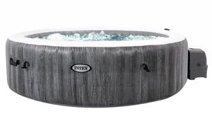 Intex Pure Spa Greywood Deluxe 4 persoons opblaasbare spa