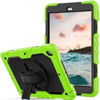 Casecentive Handstrap Pro Hardcase with handstrap iPad Air 2 groen
