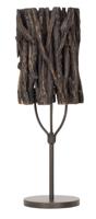 MUST Living Tafellamp 'Forest' Teakhout, kleur Bruin