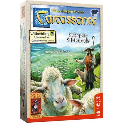Carcassonne: Schapen & Heuvels Bordspel