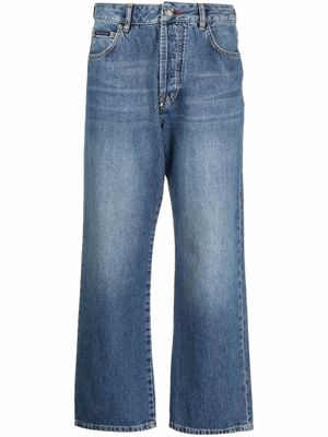 Philipp Plein jean Iconic Plein ample - Bleu