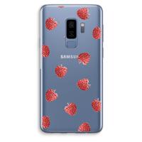 Framboosjes: Samsung Galaxy S9 Plus Transparant Hoesje - thumbnail