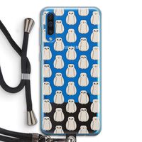 Uilen: Samsung Galaxy A50 Transparant Hoesje met koord Uilen: Samsung Galaxy A50 Transparant Hoesje met koord