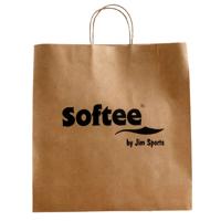 PACK OF 50 BROWN KRAFT BAGS SOFTEE