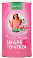 Purasana Shape & control proteine shake aardbei-framboos
