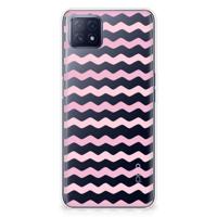 OPPO A53 5G | OPPO A73 5G | TPU bumper | Waves Roze