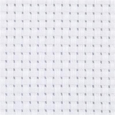Creativ Company Aida, afm 50x50 cm, 35 vierkanten per 10 cm, wit, 1 stuk