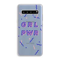 GRL PWR: Samsung Galaxy S10 5G Transparant Hoesje