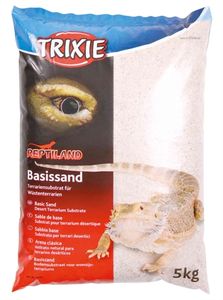 TRIXIE REPTILAND BASISZAND VOOR WOESTIJNTERRARIA WIT 5 KG