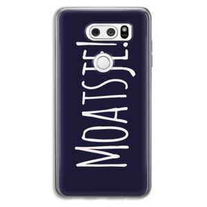 Moatsje!: LG V30 Transparant Hoesje