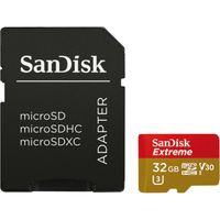 SanDisk Extreme microSDHC 32 GB geheugenkaart SanDisk Extreme microSDHC 32 GB geheugenkaart