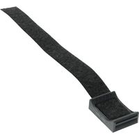 Hebotec Klittenband sokkel Om te bundelen, Met fitting, Om te schroeven Haak- en lusdeel (b x h) 10 mm x 150 mm Zwart 1 stuk(s) - thumbnail