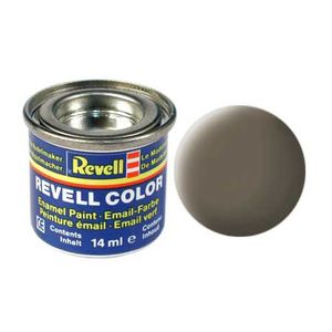 Revell Olive brown, mat RAL 7008 14 ml-tin schaalmodel onderdeel en -accessoire Verf