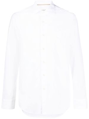 Tintoria Mattei chemise en coton à manches longues - Blanc