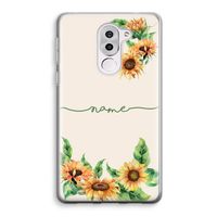 Zonnebloemen: Honor 6X Transparant Hoesje Zonnebloemen: Honor 6X Transparant Hoesje