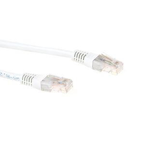 ACT IB8302 CAT6 U/UTP LSZH Patchkabel - Wit - 2 meter