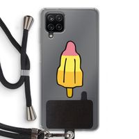 Raketijsje: Samsung Galaxy A12 Transparant Hoesje met koord