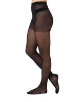 HEMA Comfort panty matt-mousse 30 denier zwart (zwart)